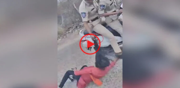 Horrific video: Police drag female student by hair