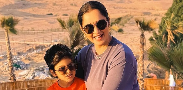 Sania Mirza dumps new photos with son Izhaan