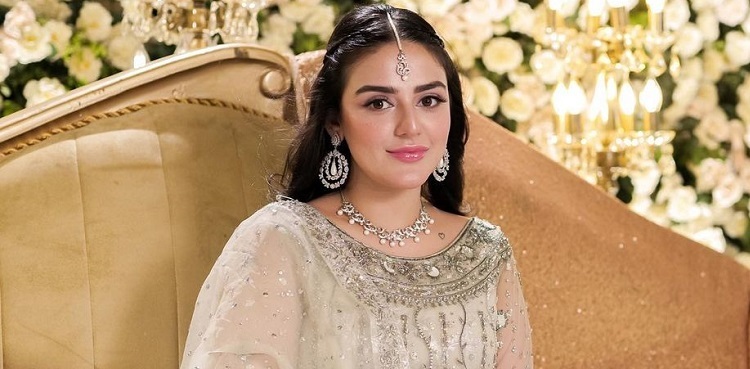 Shazeal Shoukat shares BTS with Syed Jibran from 'Adawat' sets