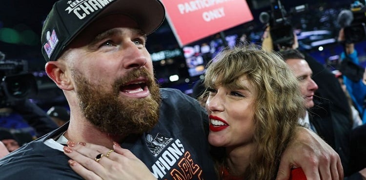 Travis Kelce confesses 'love' for Taylor Swift after AFC championship win