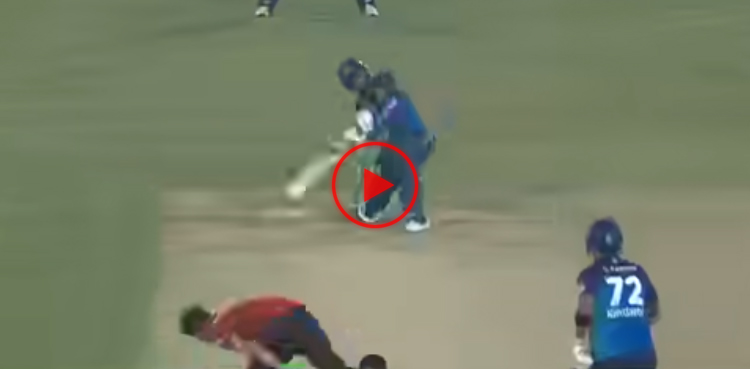 Watch: MS batter Iftikhar Ahmed's destructive batting against Lahore Qalandars