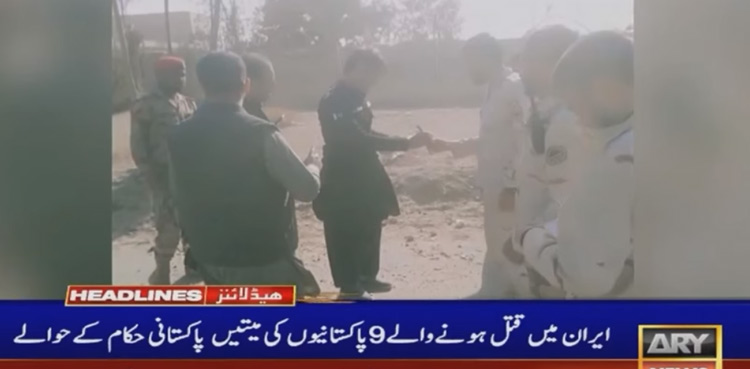 Iran hands over bodies of nine Pakistani labourers