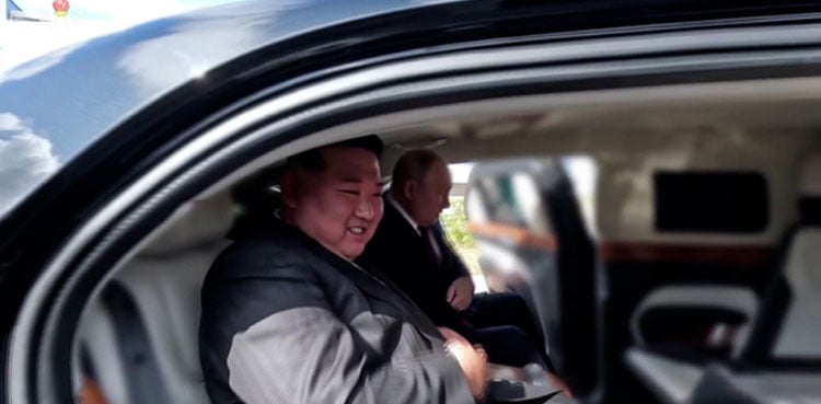 Putin gifts N. Korea's Kim a Russian-made car