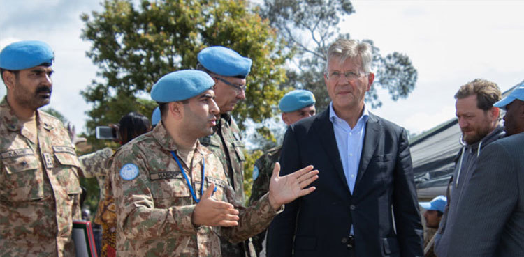 UN lauds Pakistani peacemakers for maintaining peace in troubled Abyei