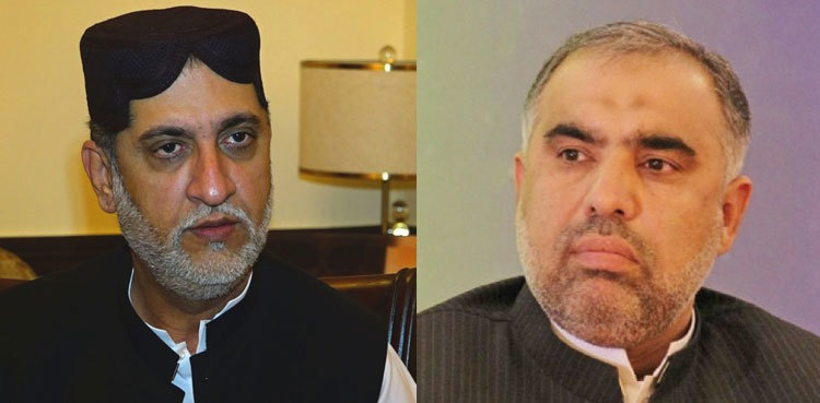 Asad Qaiser conveys PTI founder's message to Akhtar Mengal