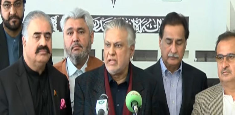 Ishaq Dar castigates President Alvi for attempting to ‘breach’ constitution
