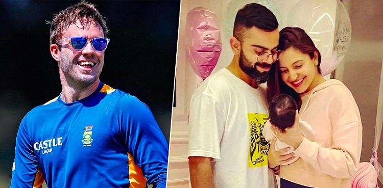 AB de Villiers confirms Virat Kohli, Anushka Sharma expecting their second child