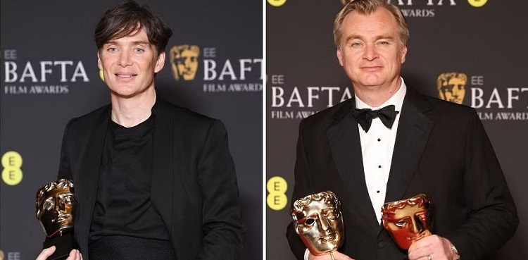 Christopher Nolan's 'Oppenheimer' dominates BAFTA Film Awards with most wins