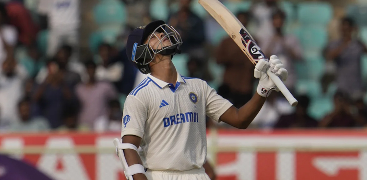 Yashasvi Jaiswal hundred steers India to 336-6 against England in second Test