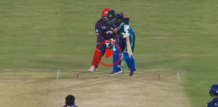 Watch: Shadab Khan wins contest against Mohammad Rizwan