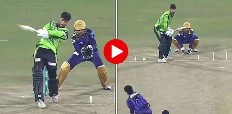 WATCH: LQ batter Jahandad Khan's power-hitting baffles Quetta Gladiators