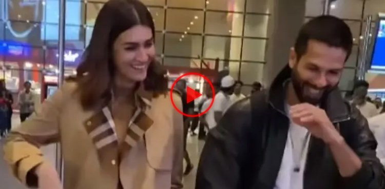Watch: Shahid Kapoor, Kriti Sanon in splits over hilarious comment