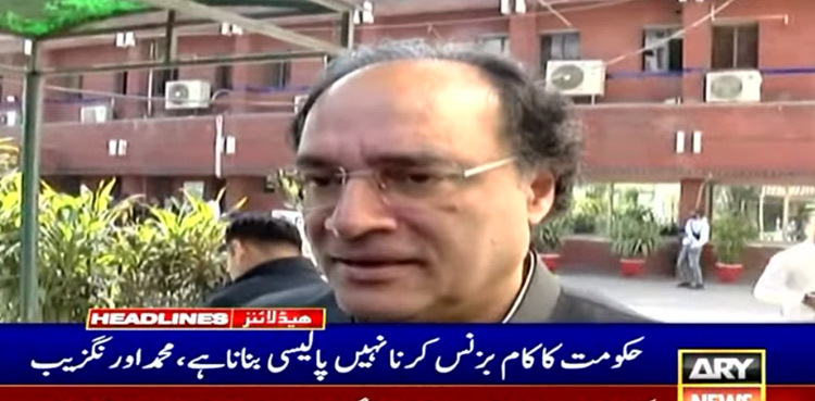 PIA has been first in line for privatization, says Aurangzeb