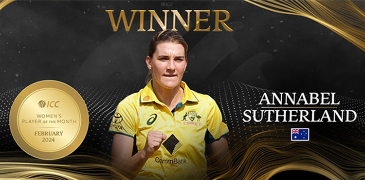ICC Women's Player of the Month for February 2024 revealed