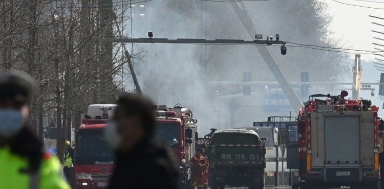 Huge blast kills two, injures 26 in northern China
