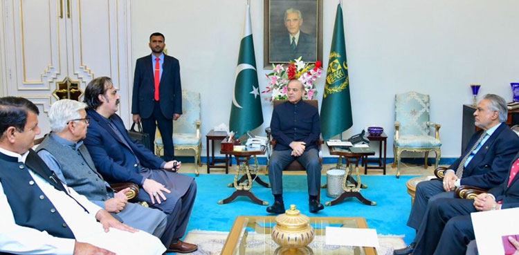 PM Shehbaz assures of resolution of KP’s feasible demands