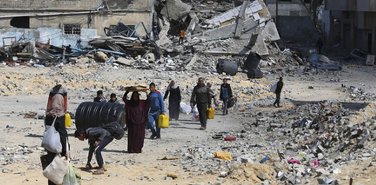 UN agency says aid warehouse 'hit' in Gaza, wounding scores