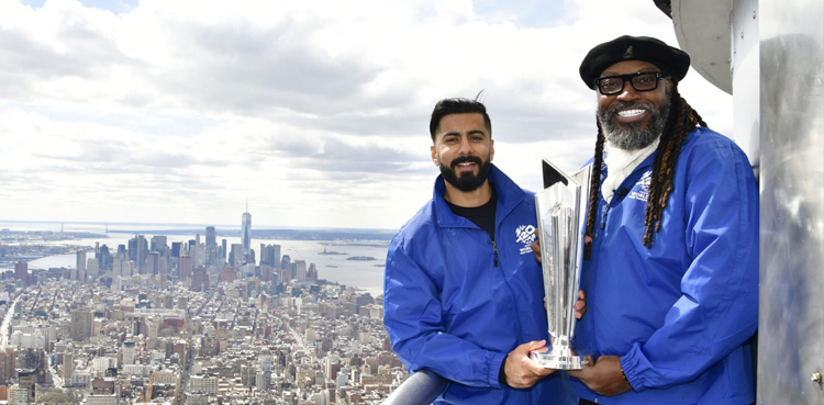 ICC Men's T20 World Cup Trophy Tour 2024 launched in New York