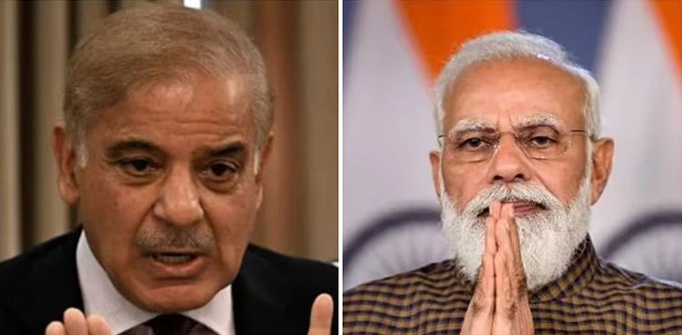 India’s Modi felicitates Shehbaz Sharif on becoming PM