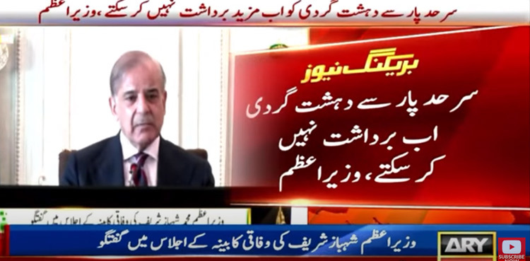 Pakistan will not tolerate cross-border terror attacks: PM