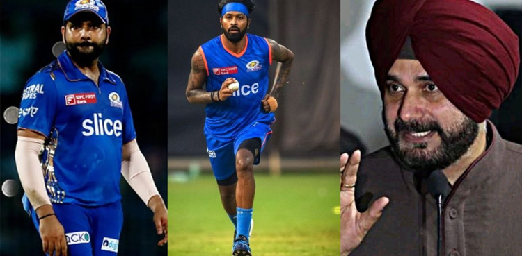 Hardik Pandya called dog? Navjot Singh Sidhu dubs Rohit Sharma 'elephant'