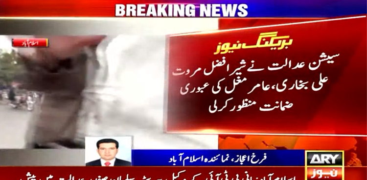 PTI leaders get interim bail in section 144 violation case