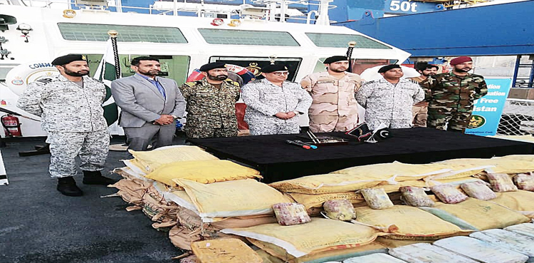 PN, PMSA, ANF thwart drug smuggling from sea
