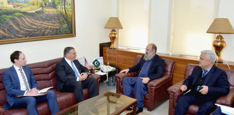 Ambassador Blome, Commerce Minister Pledge to boost Pakistan-US trade ties
