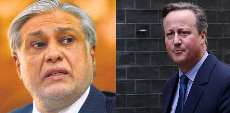 Ishaq Dar, Britain’s Foreign Secretary discuss ways to further enhance ties