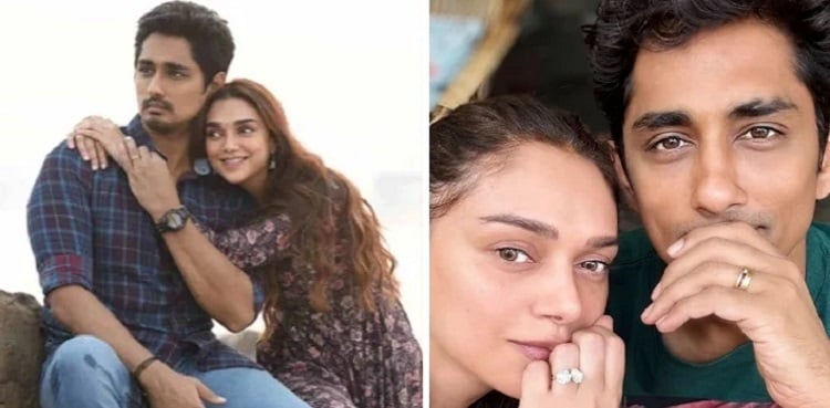 Not married, but engaged: Aditi Rao Hydari, Siddharth exchange rings