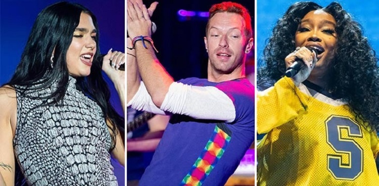 Dua Lipa, Coldplay and SZA to headline UK's Glastonbury Festival