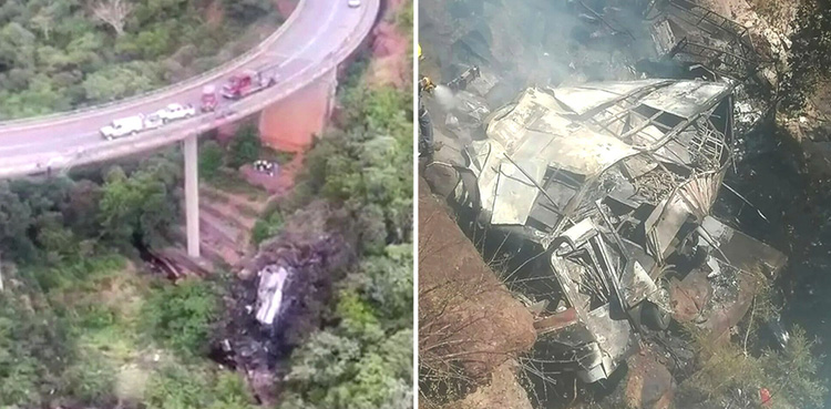 South Africa bus crash kills 45 Easter pilgrims