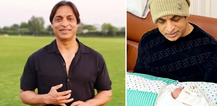 Shoaib Akhtar becomes father to a baby girl