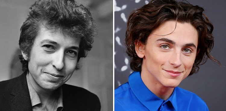 Timothée Chalamet transforms into Bob Dylan for biopic; first pictures from set go viral