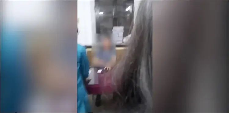 Video: Female varsity student assaults professor over alleged harassment
