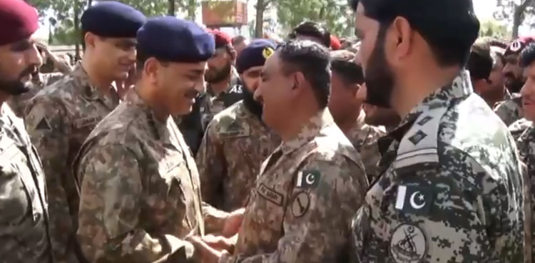 COAS Asim Munir celebrates Eid with troops in North Waziristan