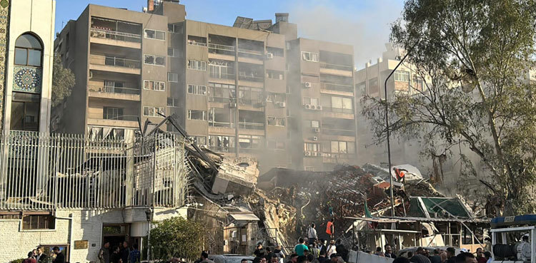 Iranian Guards commander killed in Israeli strike on consulate in Damascus