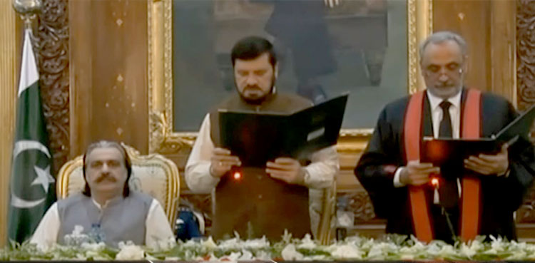 Justice Ishtiaq Ibrahim takes oath as PHC CJ