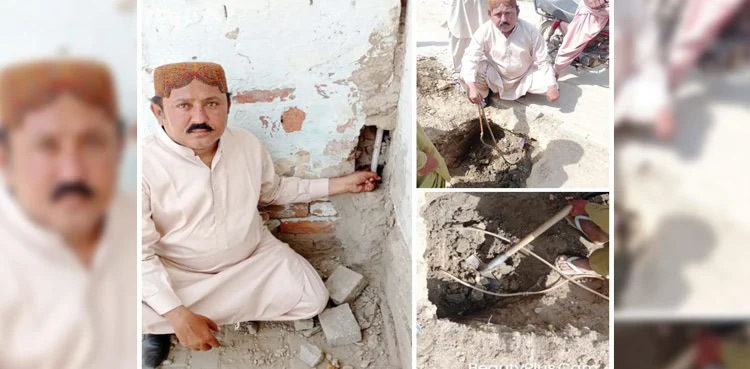 SSGC apprehends culprit stealing gas via underground clamps in Nawabshah