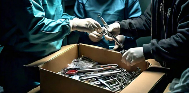 Surgical instruments smuggled from India confiscated