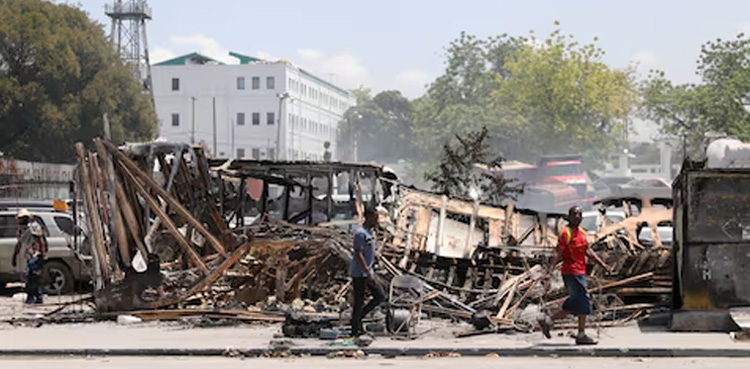 Haiti's capital under gang attacks ahead of government transition