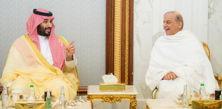 PM Shehbaz, Saudi Crown Prince reaffirm resolve to further strengthen ties