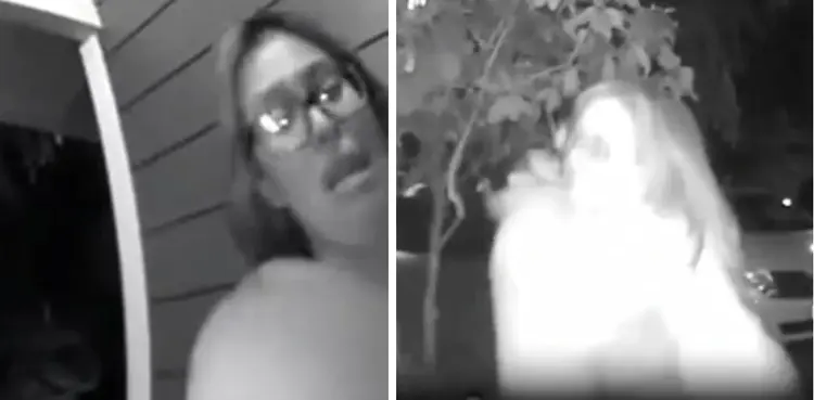 Caught-On-Cam: Women bundled into truck as she cries for help