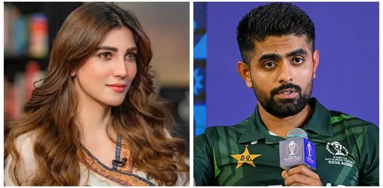Nazish Jahangir reacts to viral screenshot about Babar Azam
