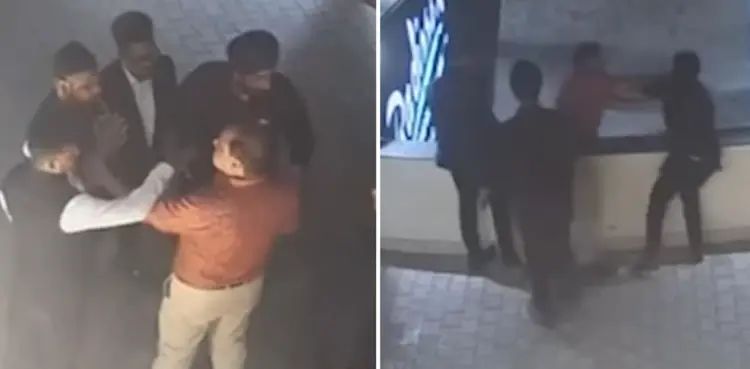 Caught-On-Cam: Businessman’s son thrown off hotel terrace during wedding celebration