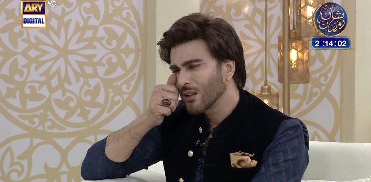 Imran Abbas gets teary-eyed remembering his late mother
