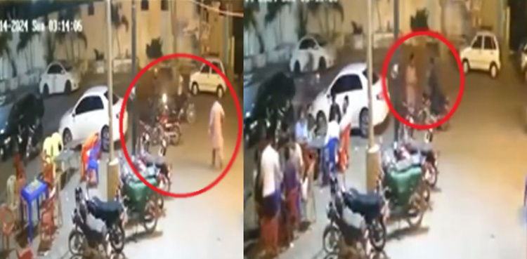 WATCH: Muggers loot citizens at Karachi hotel