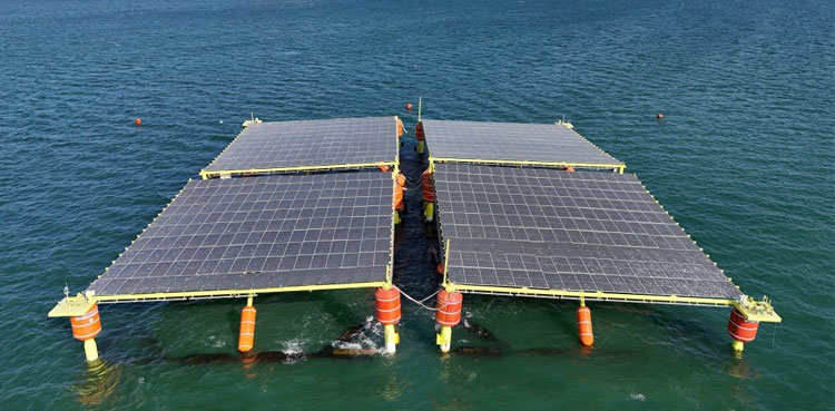 Is China ready to put solar panels out at sea?