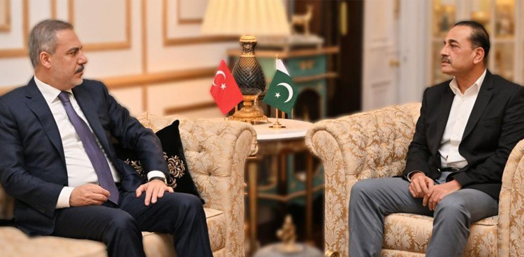 Turkish FM calls on COAS Gen Asim Munir