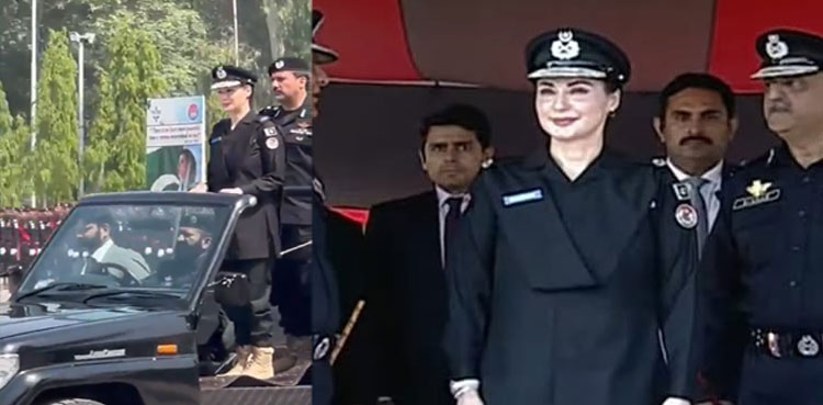 CM Maryam Nawaz again dons police uniform during passing out parade
